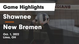 Shawnee  vs New Bremen  Game Highlights - Oct. 1, 2022