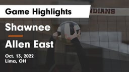 Shawnee  vs Allen East  Game Highlights - Oct. 13, 2022