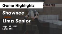 Shawnee  vs Lima Senior  Game Highlights - Sept. 12, 2023