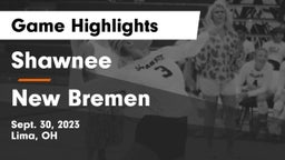 Shawnee  vs New Bremen  Game Highlights - Sept. 30, 2023