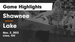 Shawnee  vs Lake  Game Highlights - Nov. 3, 2023