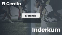 Matchup: El Cerrito High vs. Inderkum  2016