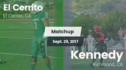 Matchup: El Cerrito High vs. Kennedy  2017