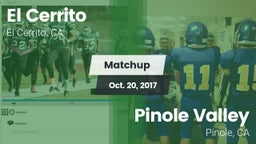 Matchup: El Cerrito High vs. Pinole Valley  2017