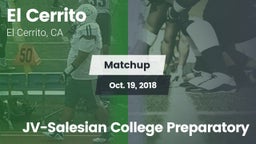 Matchup: El Cerrito High vs. JV-Salesian College Preparatory 2018