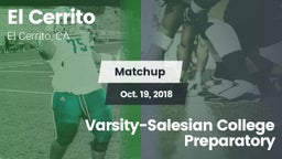 Matchup: El Cerrito High vs. Varsity-Salesian College Preparatory 2018
