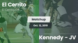Matchup: El Cerrito High vs. Kennedy - JV 2019