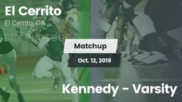 Matchup: El Cerrito High vs. Kennedy - Varsity 2019