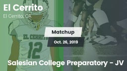 Matchup: El Cerrito High vs. Salesian College Preparatory - JV 2019