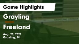Grayling  vs Freeland  Game Highlights - Aug. 20, 2021
