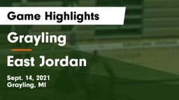 Grayling  vs East Jordan Game Highlights - Sept. 14, 2021