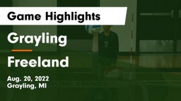 Grayling  vs Freeland  Game Highlights - Aug. 20, 2022