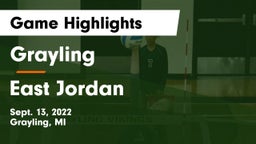 Grayling  vs East Jordan  Game Highlights - Sept. 13, 2022