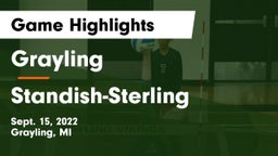Grayling  vs Standish-Sterling  Game Highlights - Sept. 15, 2022