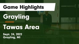 Grayling  vs Tawas Area  Game Highlights - Sept. 24, 2022