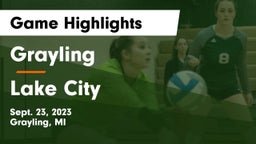 Grayling  vs Lake City  Game Highlights - Sept. 23, 2023