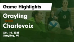 Grayling  vs Charlevoix  Game Highlights - Oct. 10, 2023