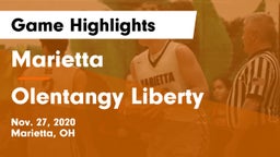 Marietta  vs Olentangy Liberty  Game Highlights - Nov. 27, 2020