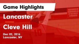 Lancaster  vs Cleve Hill Game Highlights - Dec 02, 2016