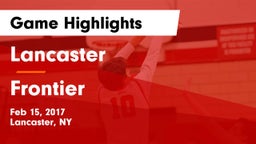 Lancaster  vs Frontier Game Highlights - Feb 15, 2017