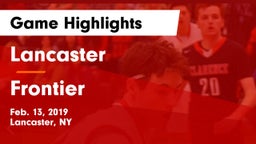 Lancaster  vs Frontier  Game Highlights - Feb. 13, 2019