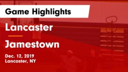 Lancaster  vs Jamestown  Game Highlights - Dec. 12, 2019