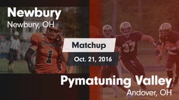 Matchup: Newbury  vs. Pymatuning Valley  2016