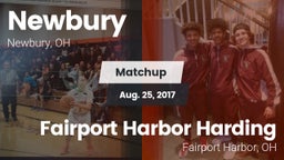 Matchup: Newbury  vs. Fairport Harbor Harding  2017
