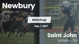 Matchup: Newbury  vs. Saint John  2017