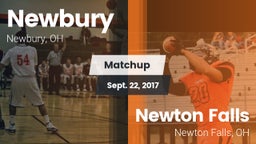 Matchup: Newbury  vs. Newton Falls  2017