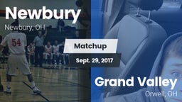 Matchup: Newbury  vs. Grand Valley  2017