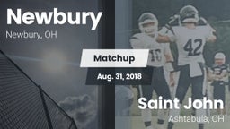 Matchup: Newbury  vs. Saint John  2018