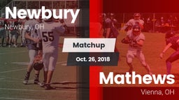 Matchup: Newbury  vs. Mathews  2018