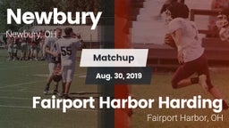 Matchup: Newbury  vs. Fairport Harbor Harding  2019