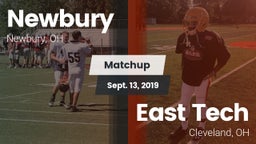 Matchup: Newbury  vs. East Tech  2019