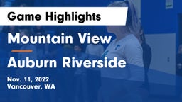 Mountain View  vs Auburn Riverside Game Highlights - Nov. 11, 2022