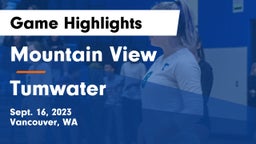 Mountain View  vs Tumwater  Game Highlights - Sept. 16, 2023
