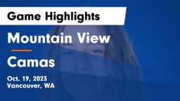 Mountain View  vs Camas  Game Highlights - Oct. 19, 2023