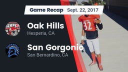 Recap: Oak Hills  vs. San Gorgonio  2017