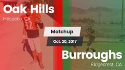Matchup: Oak Hills High vs. Burroughs  2017