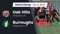 Recap: Oak Hills  vs. Burroughs  2018