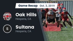 Recap: Oak Hills  vs. Sultana  2019