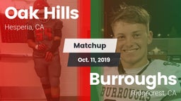 Matchup: Oak Hills High vs. Burroughs  2019