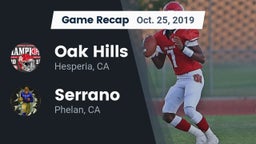 Recap: Oak Hills  vs. Serrano  2019