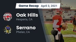Recap: Oak Hills  vs. Serrano  2021