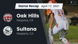 Recap: Oak Hills  vs. Sultana  2021