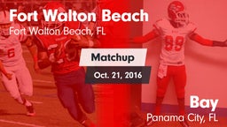 Matchup: Fort Walton Beach vs. Bay  2016