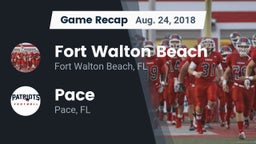 Recap: Fort Walton Beach  vs. Pace  2018