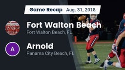 Recap: Fort Walton Beach  vs. Arnold  2018