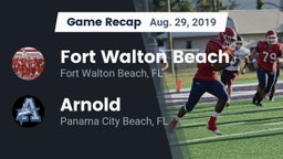 Recap: Fort Walton Beach  vs. Arnold  2019